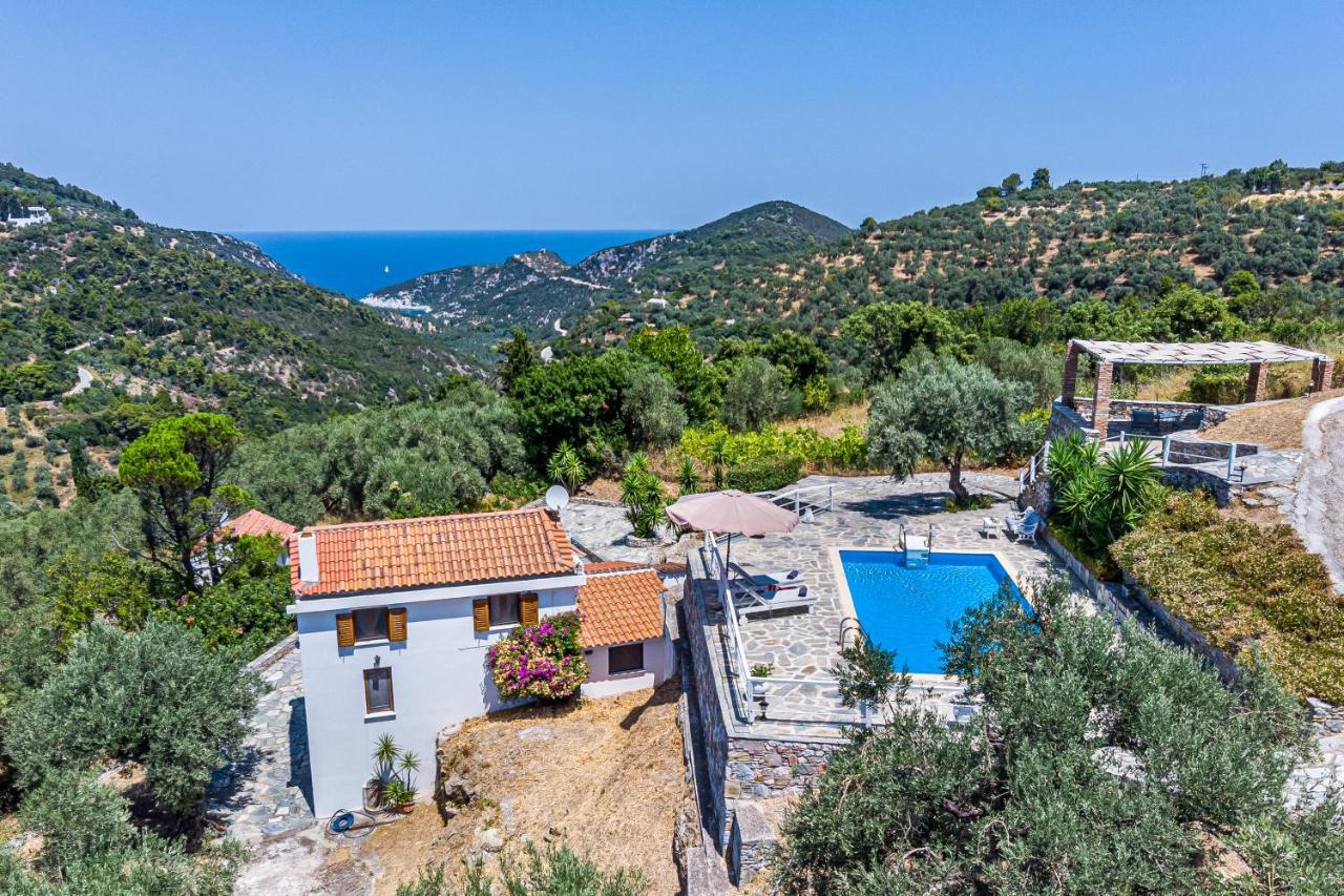 Villa Fotini Kalivi In Raches Panormos  Buitenkant foto