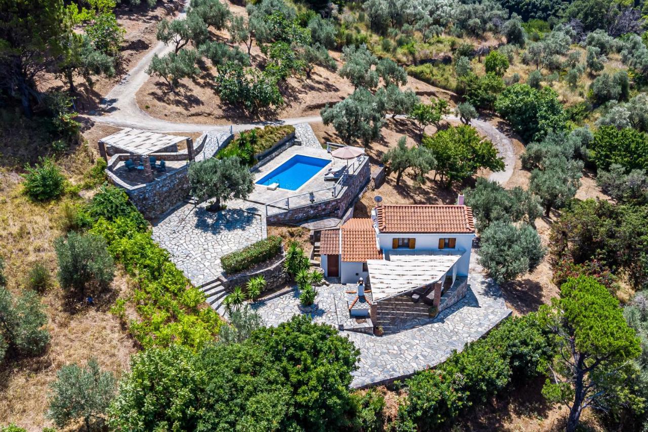 Villa Fotini Kalivi In Raches Panormos  Buitenkant foto