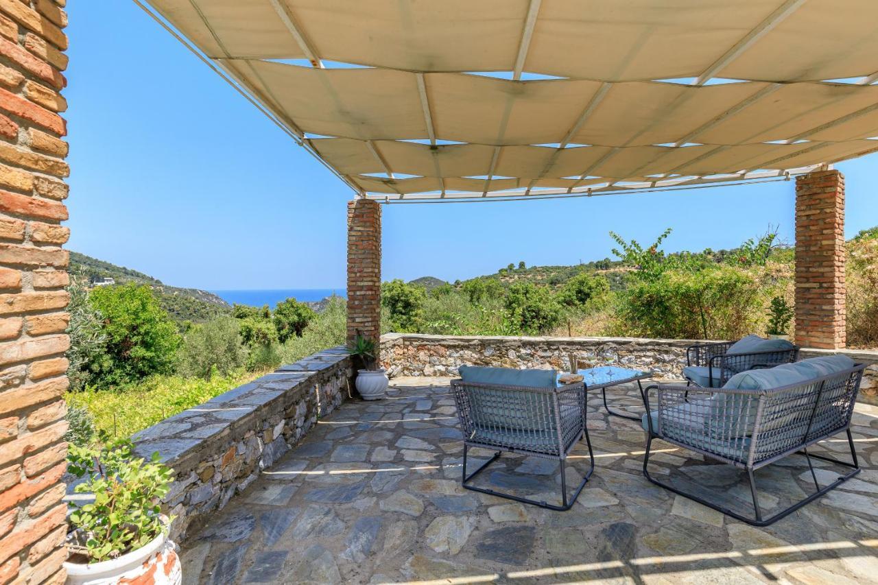Villa Fotini Kalivi In Raches Panormos  Buitenkant foto