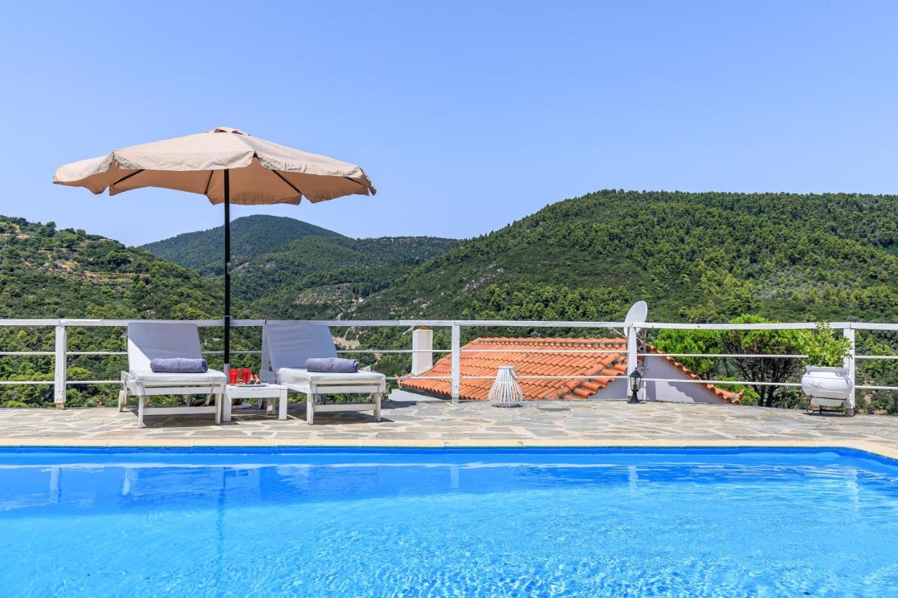 Villa Fotini Kalivi In Raches Panormos  Buitenkant foto