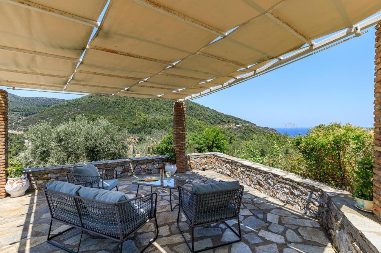 Villa Fotini Kalivi In Raches Panormos  Buitenkant foto