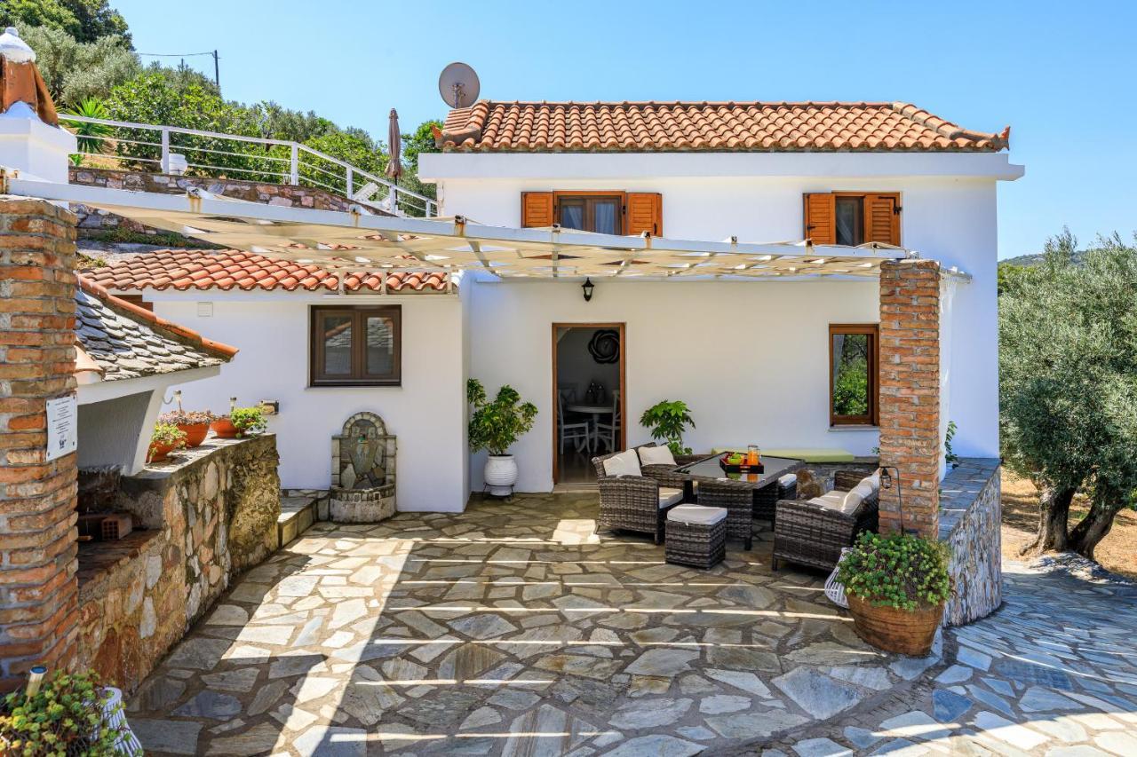 Villa Fotini Kalivi In Raches Panormos  Buitenkant foto