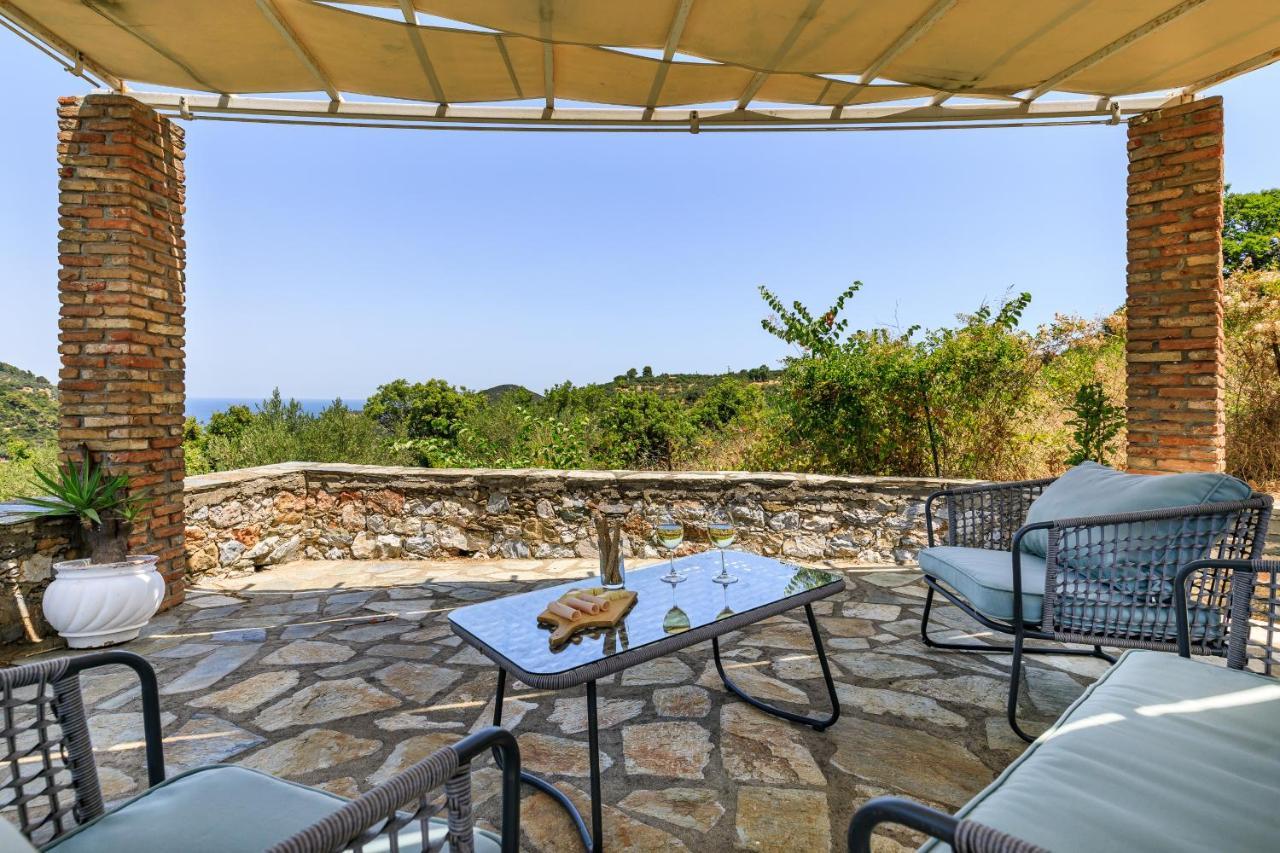 Villa Fotini Kalivi In Raches Panormos  Buitenkant foto