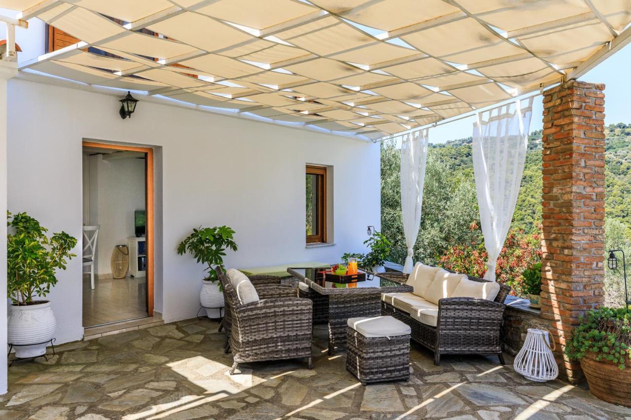 Villa Fotini Kalivi In Raches Panormos  Buitenkant foto