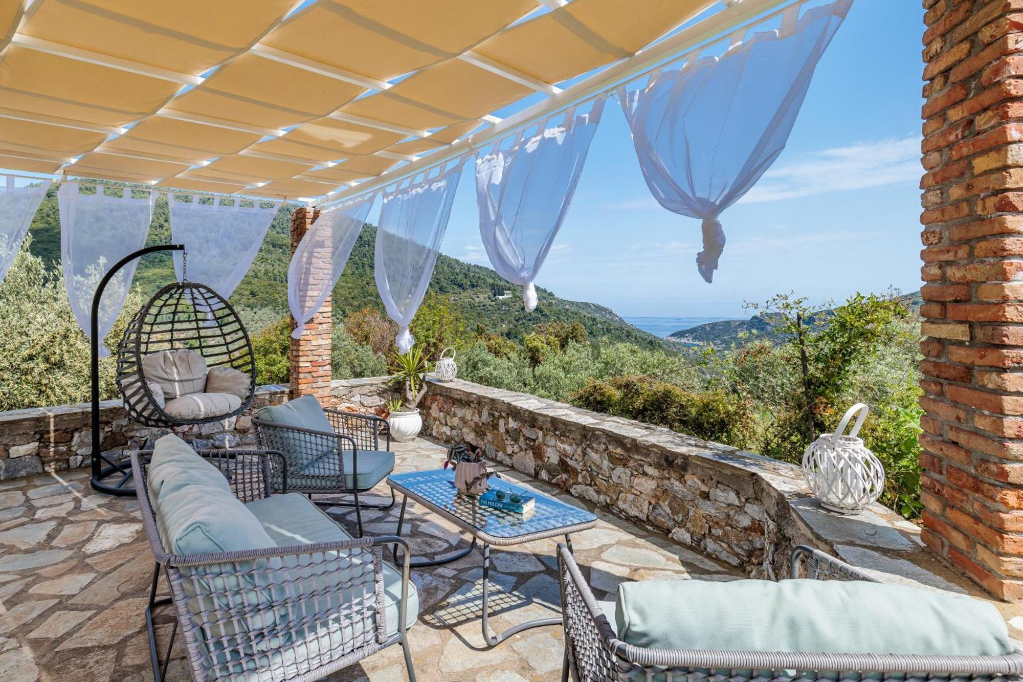 Villa Fotini Kalivi In Raches Panormos  Buitenkant foto