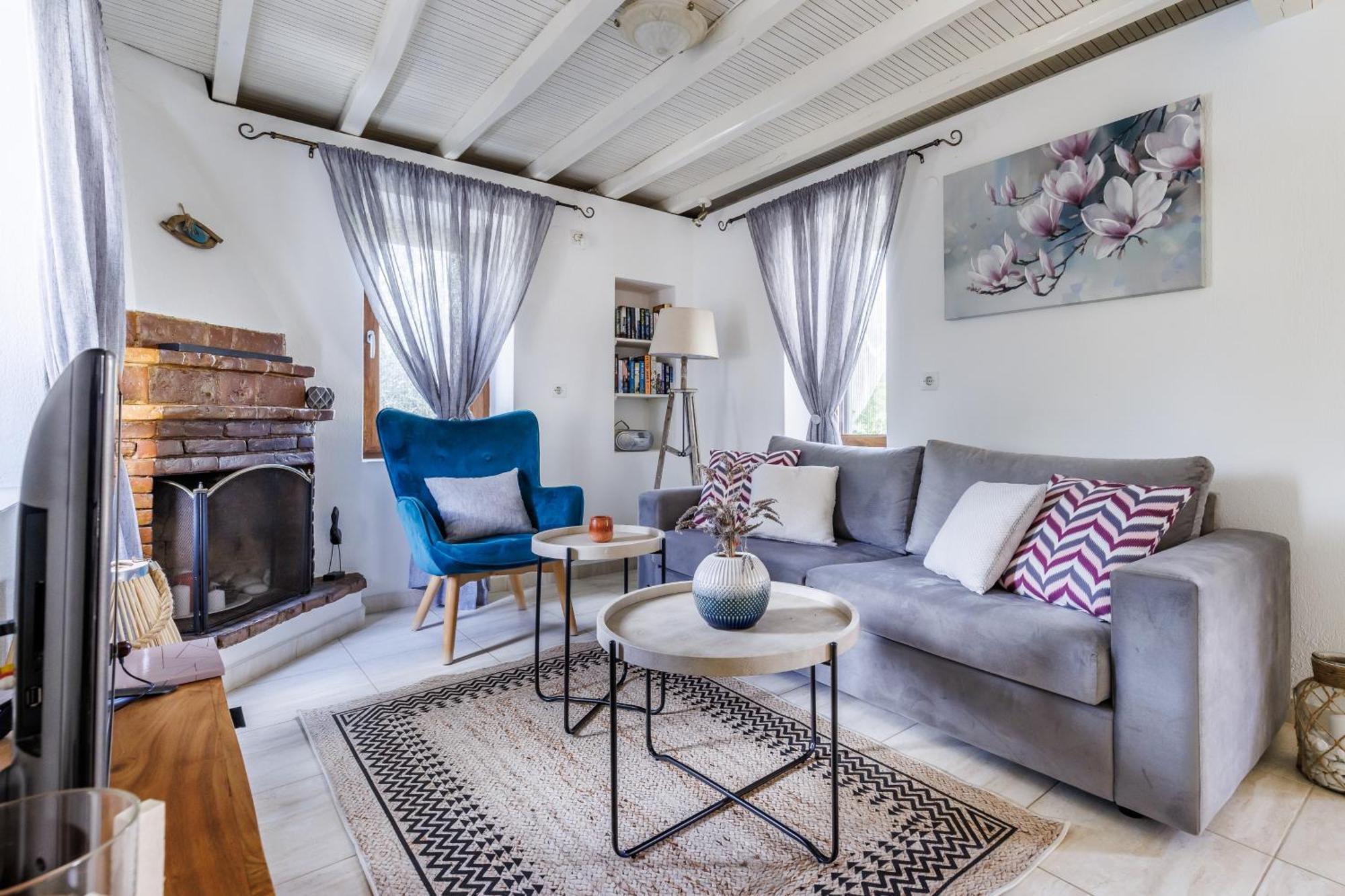 Villa Fotini Kalivi In Raches Panormos  Buitenkant foto