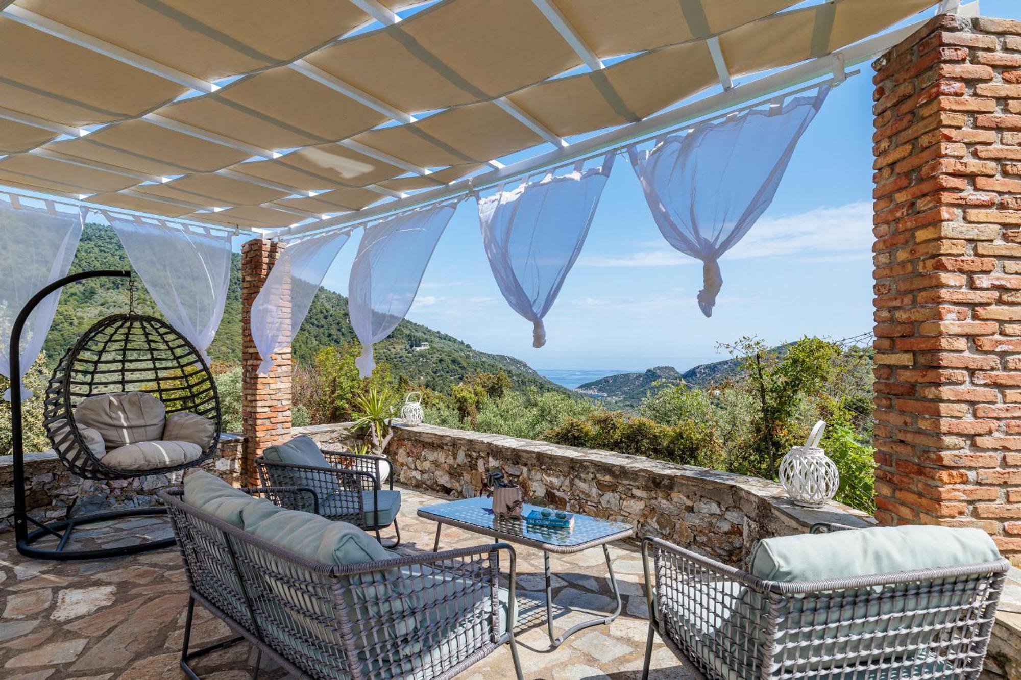 Villa Fotini Kalivi In Raches Panormos  Buitenkant foto