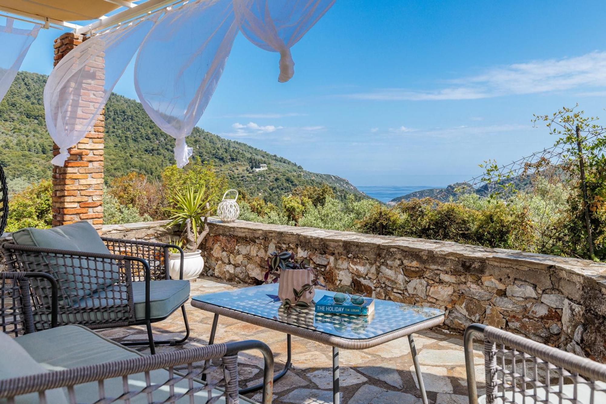 Villa Fotini Kalivi In Raches Panormos  Buitenkant foto
